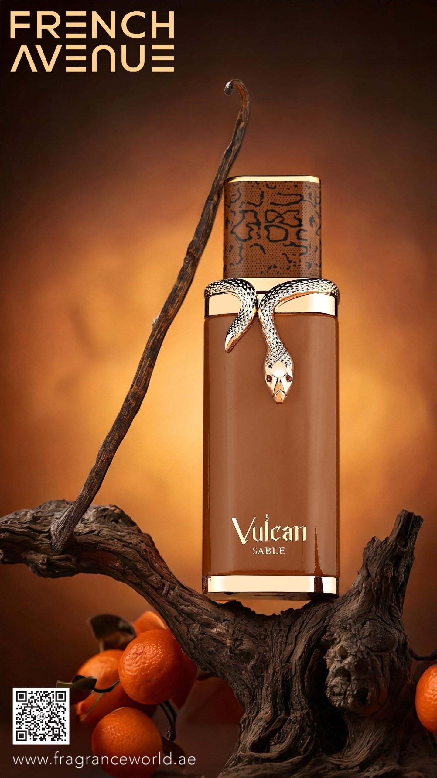 FRENCH AVENUE VULCAN SABLE UNISEX 100ML ORIGINAL ENVIO 24H