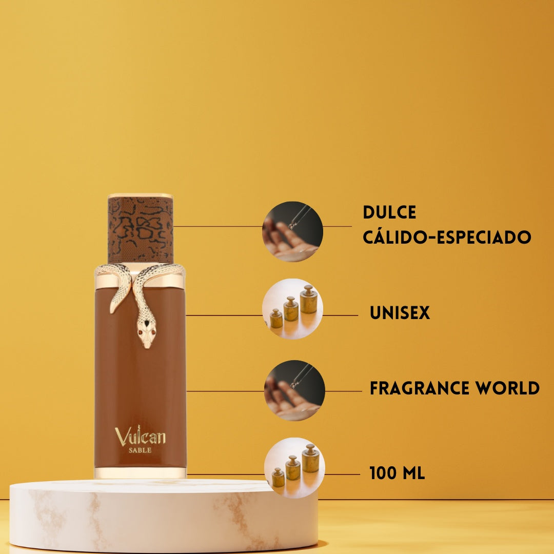 FRENCH AVENUE VULCAN SABLE UNISEX 100ML ORIGINAL ENVIO 24H